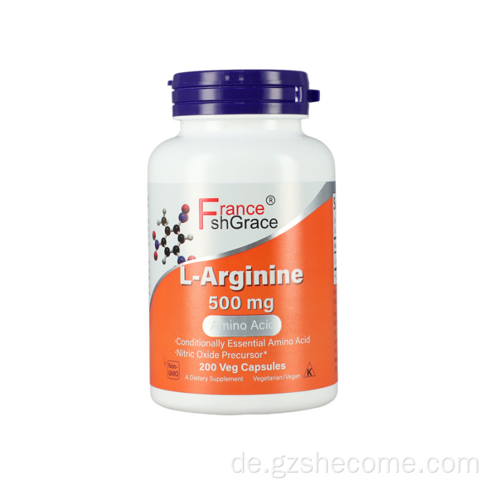 Stickoxid-Vorläufer Aminosäure-L-Arginin-Kapseln